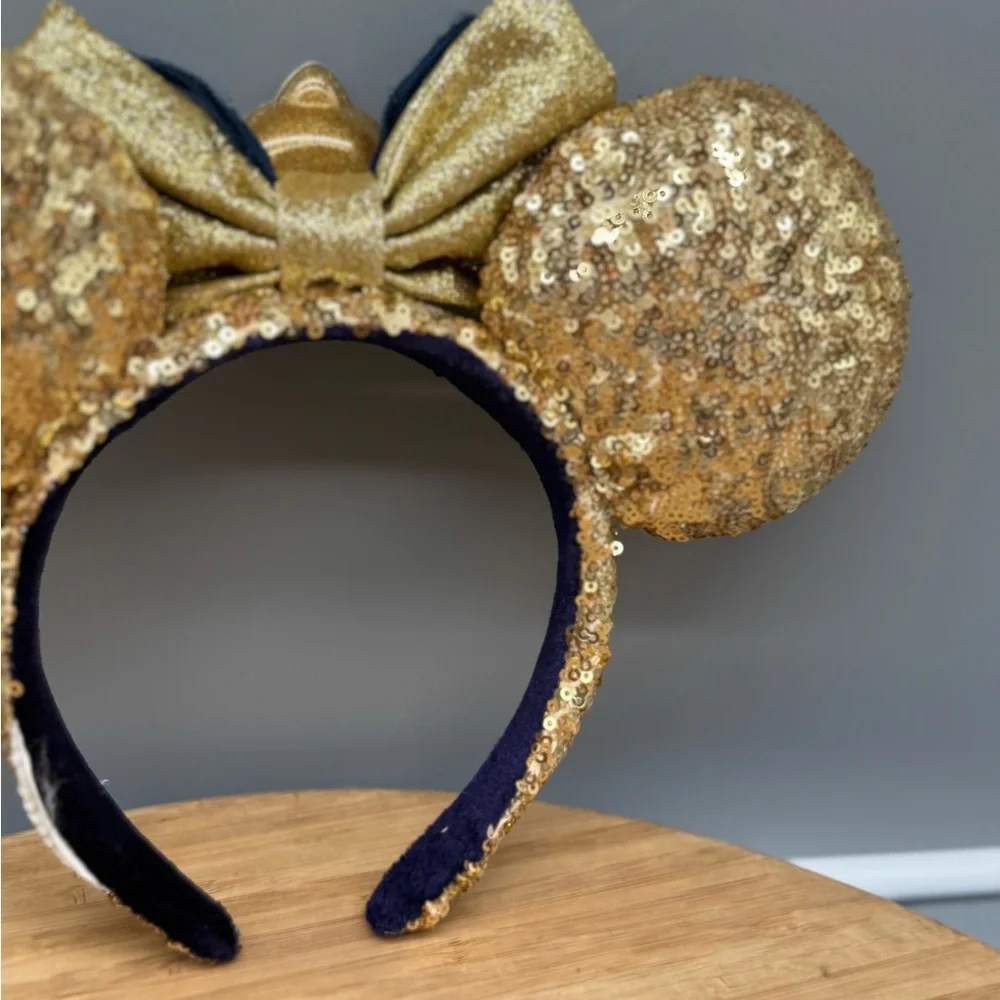 Disney‎ Parks Wish Star Film Sequined Minnie Ear Headband
